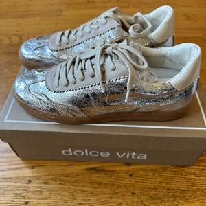 Dolce Vita Notice Metallic Sneakers